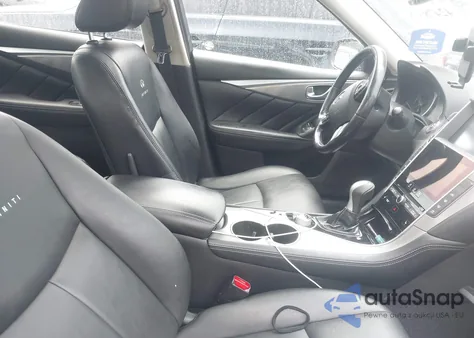 2014 Infiniti Q50 Premium z USA, uszkodzony, nr VIN JN1BV7AR9EM705351